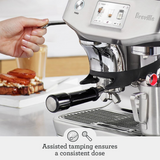 Breville Barista Touch Impress Espresso Machine with Grinder, BES881BSS