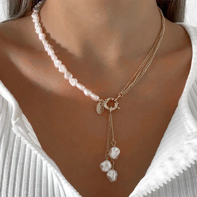 Collier Perle de Culture Moderne