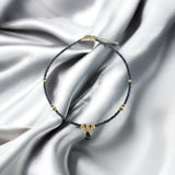 Collier Femme Perle Noire