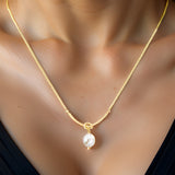 Collier Perle Noeud