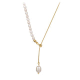 Collier Perles Femme