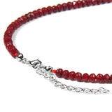 Collier Ras de Cou Perle Rouge