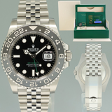2025 Rolex GMT Master II Bruce Wayne Jubilee 126710GRNR