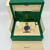 2025 Rolex Submariner "Bluesy" 41mm 126618LB Yellow Gold Blue Dial