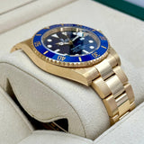 2025 Rolex Submariner "Bluesy" 41mm 126618LB Yellow Gold Blue Dial