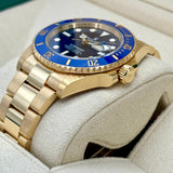 2025 Rolex Submariner "Bluesy" 41mm 126618LB Yellow Gold Blue Dial