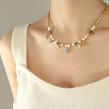 Collier Femme Perles