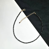 Collier Perle Noir Femme