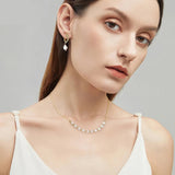 Collier Ras de Cou Petite Perle Blanche