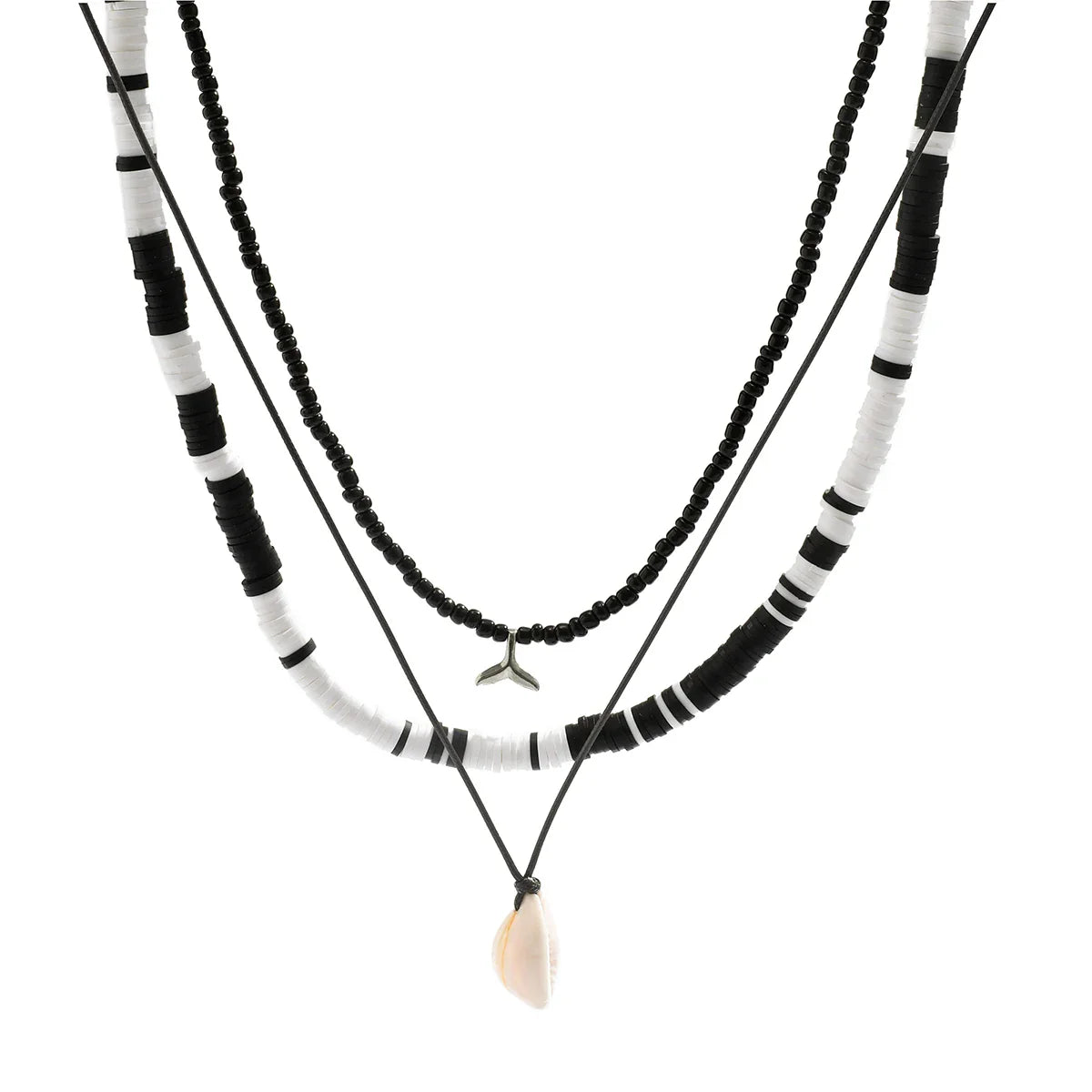 Collier Homme Style Surfeur et Perle de Tahiti