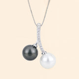 Collier Argent Perle de Tahiti