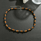 Collier Africain Perle Homme