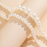 Collier de Perles de Culture Blanches