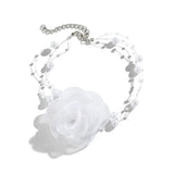 Collier Perle Fleur