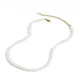 Collier Petite Perle Blanche