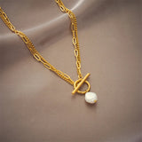 Collier Femme avec Perle