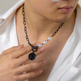 Collier 3 Perles de Tahiti Homme