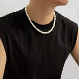 Collier Homme Perle de Culture