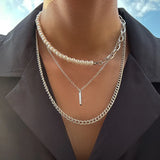 Collier Artisanal Perle Homme