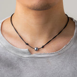 Collier Perle Homme Tahiti