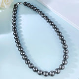 Collier Grosse Perle Noire