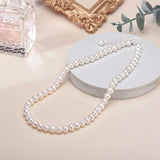 Collier Perle Nacre Blanche