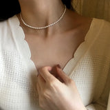 Collier Perle de Culture Fantaisie