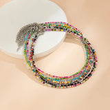 Collier Perle Couleur Femme