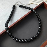 Collier Perle de Culture Noire