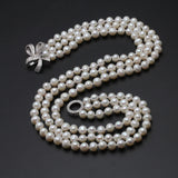 Collier Perles de Culture 3 Rangs