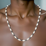 Collier en Perles Pour Homme