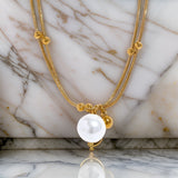 Collier Femme avec une Perle