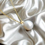 Collier Perle de Culture Or Jaune