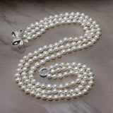 Collier Perles de Culture 3 Rangs