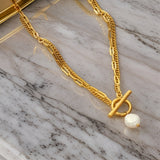 Collier Femme avec Perle