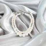 Collier de Perles de Culture Blanches