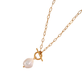 Collier Or et Perle