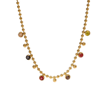 Collier Perles Colorées