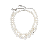 Collier de Perles de Culture Blanches