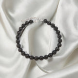 Collier Perle Noire Femme