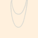 collier long perle de culture