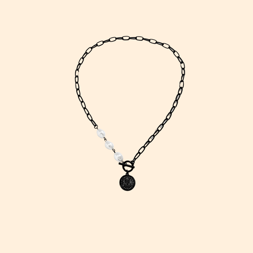 collier 3 perles de tahiti homme