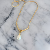 Collier Perle Noeud