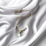 Collier Perle Noeud