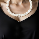 Collier Perle Blanche Mariage