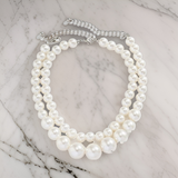 Collier de Perles de Culture Blanches