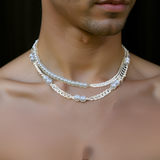 Collier Perle Homme Luxe