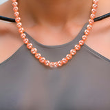 Collier Perle de Culture Rose