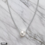 Collier Argent Perle de Culture