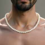 Collier Homme Perle de Culture